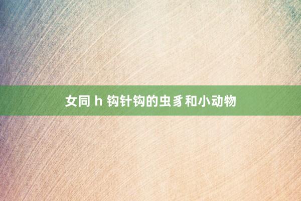 女同 h 钩针钩的虫豸和小动物